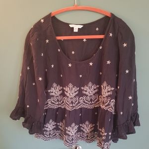 American Eagle peasant blouse